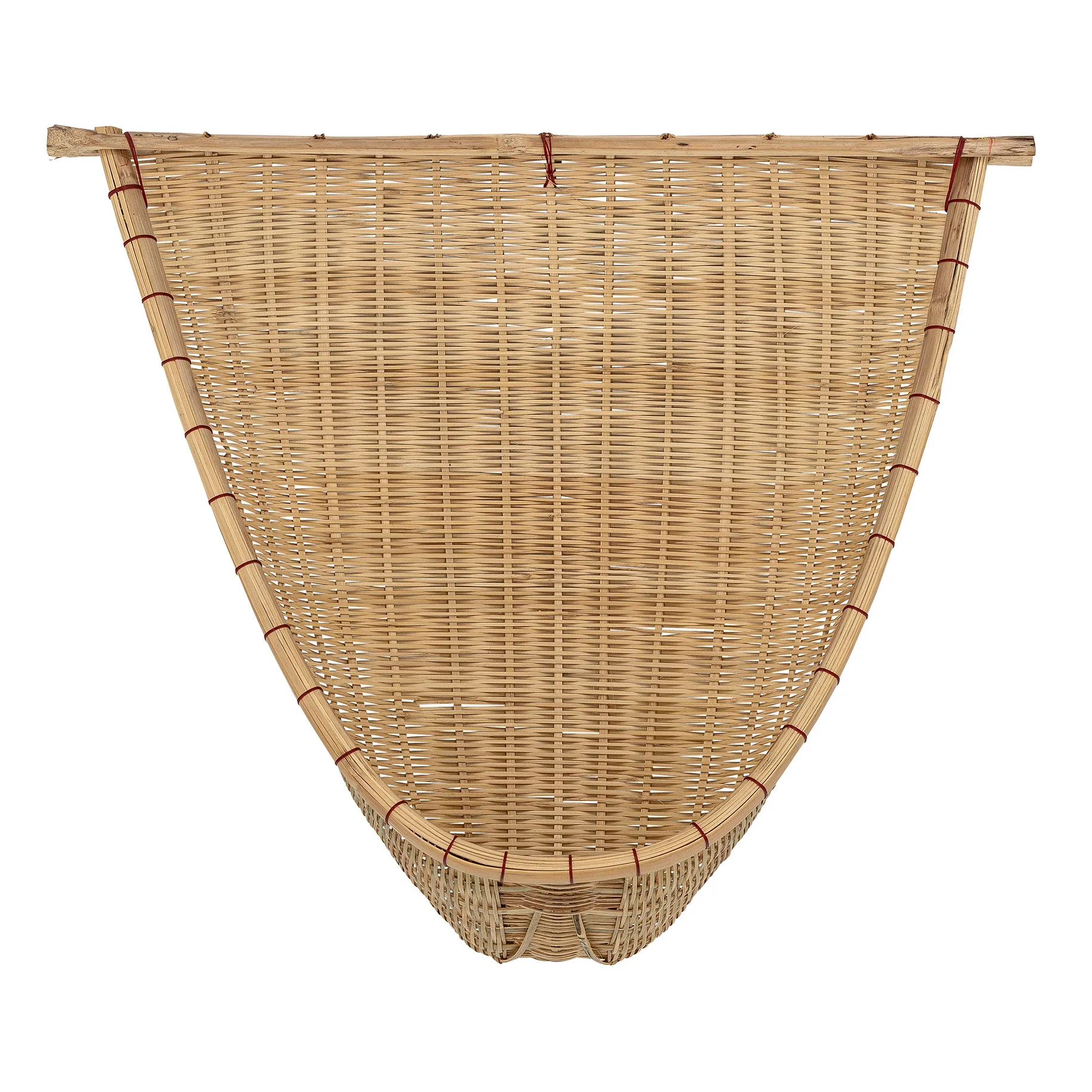 Decoração de parede de bambú Ri, natural Bloomingville