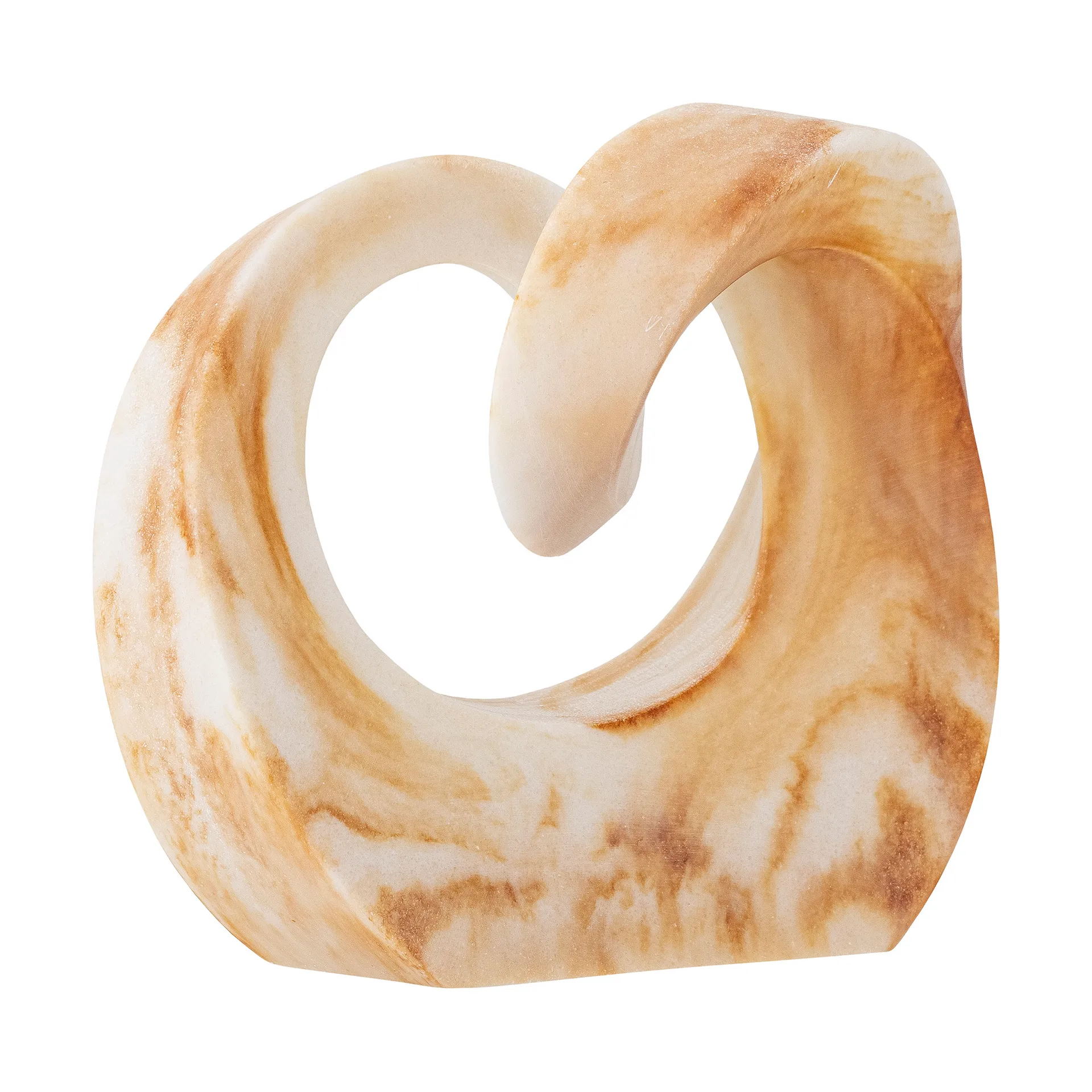 Decoração Swirl, Castanho  Bloomingville