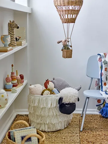 Dolly cesta 40x30 cm - Branco - Bloomingville