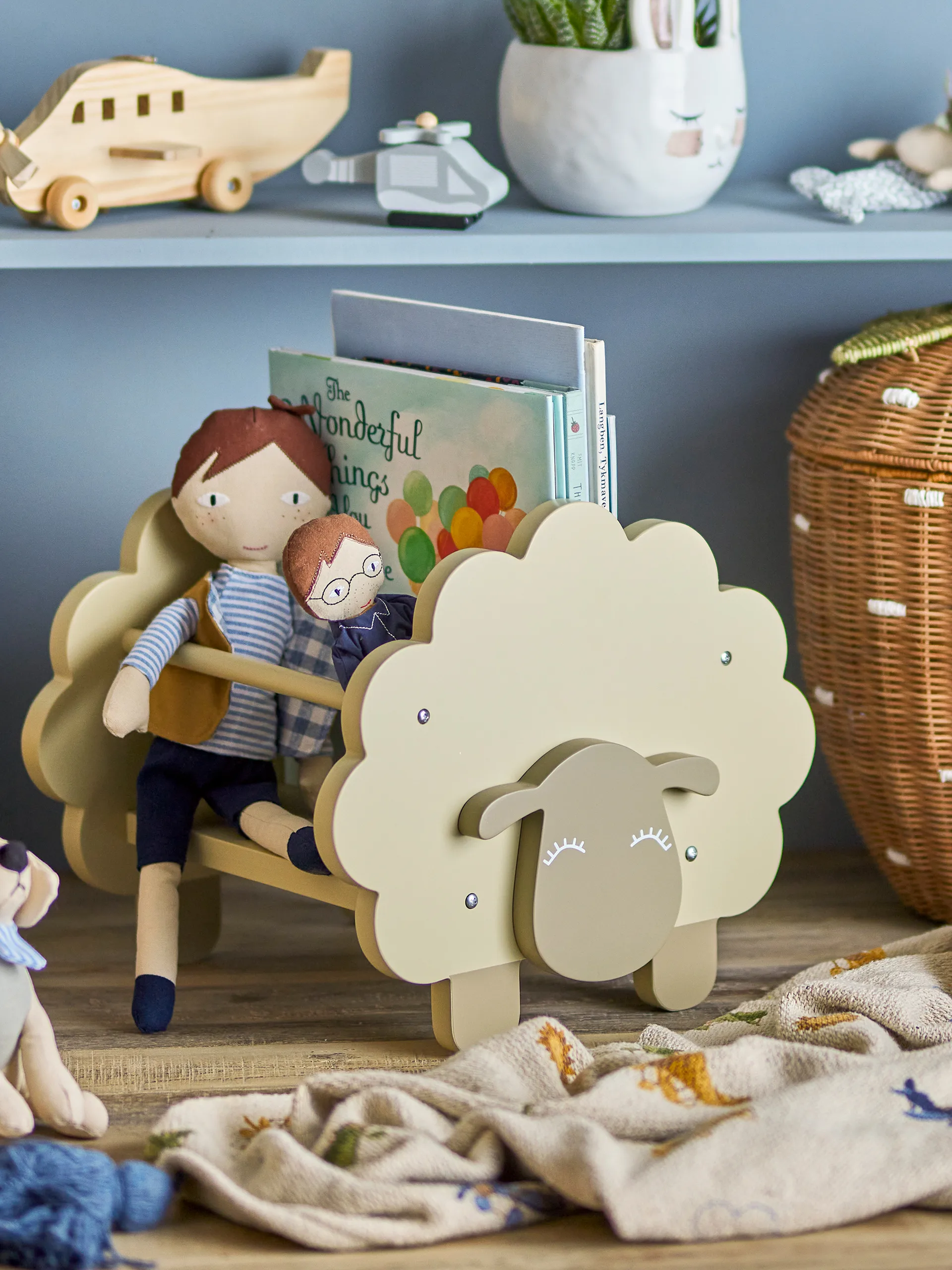 Dolly estante, Cinza Bloomingville