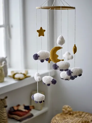 Dolly móvel 20x75 cm - Branco - Bloomingville