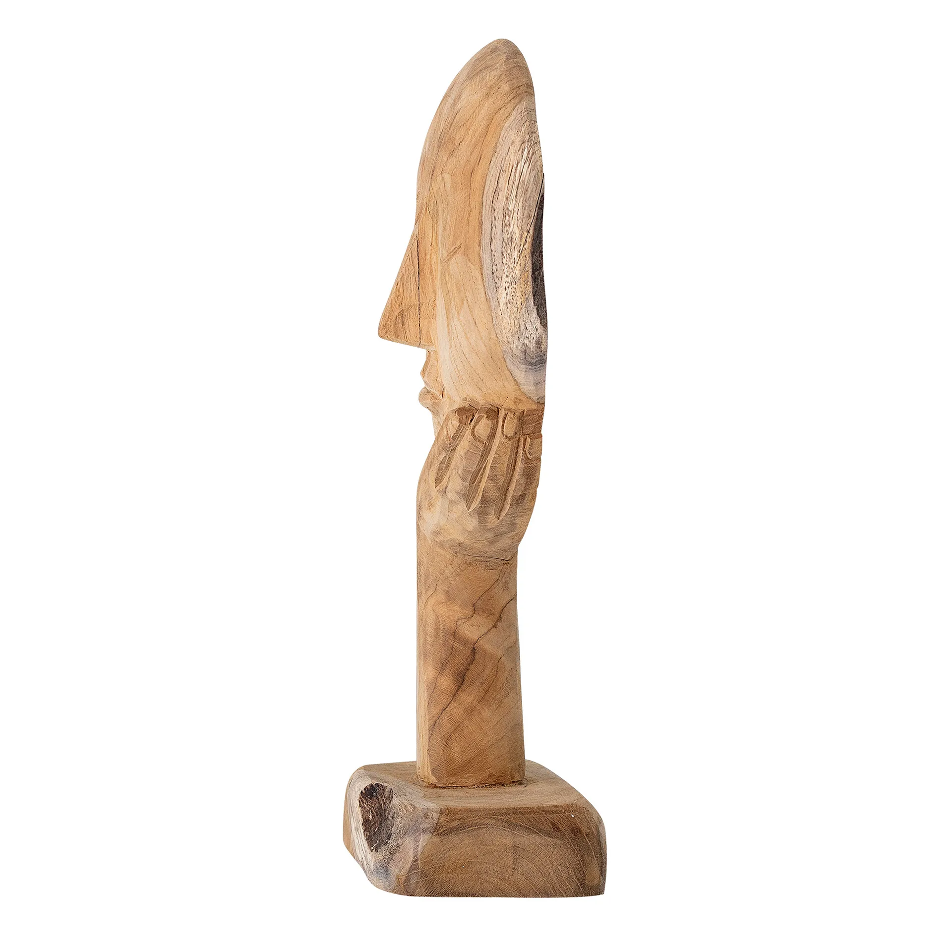 Escultura de madeira Bloomingville 35 cm, natural Bloomingville