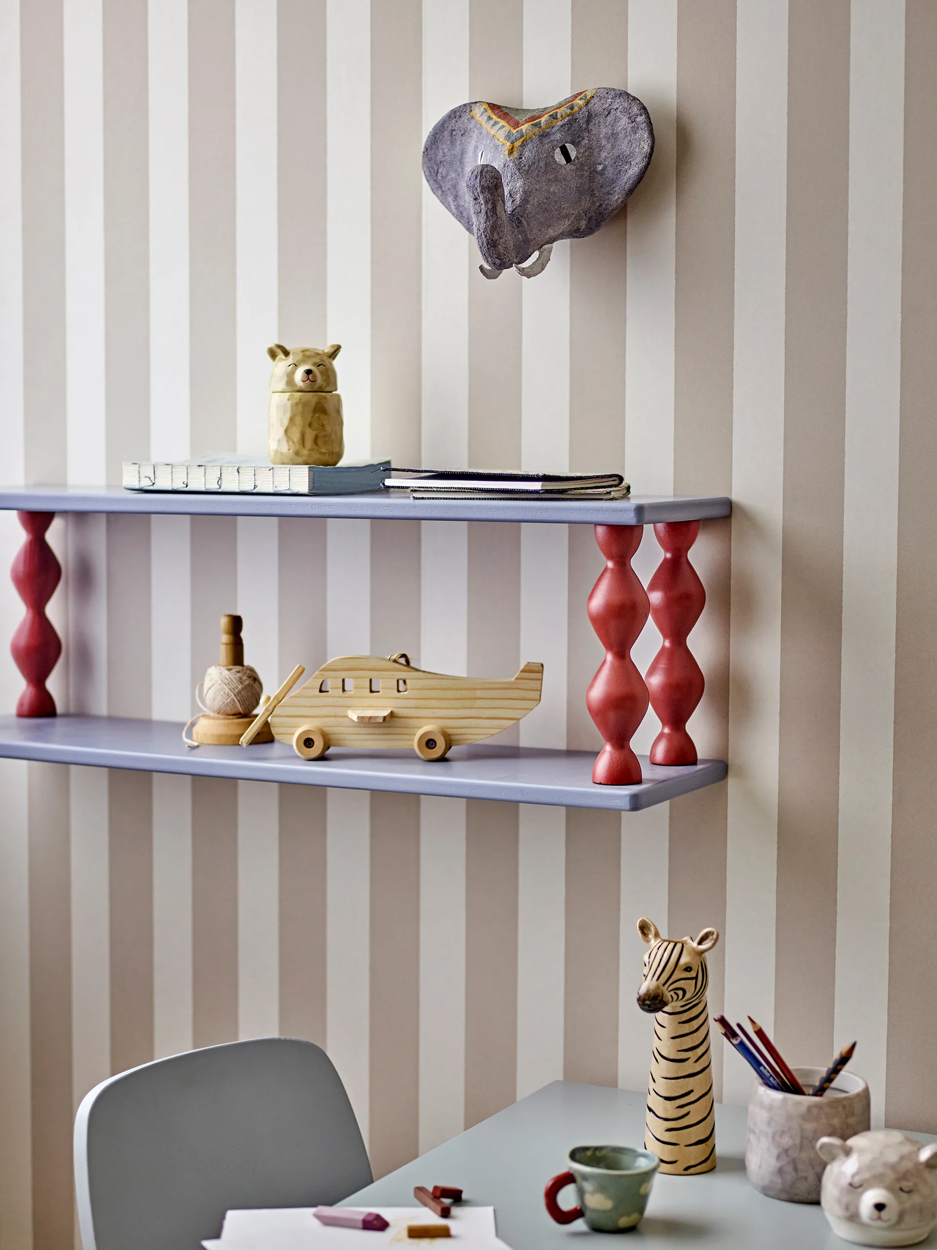 Estante Bibiola 80x26 cm, Azul Bloomingville