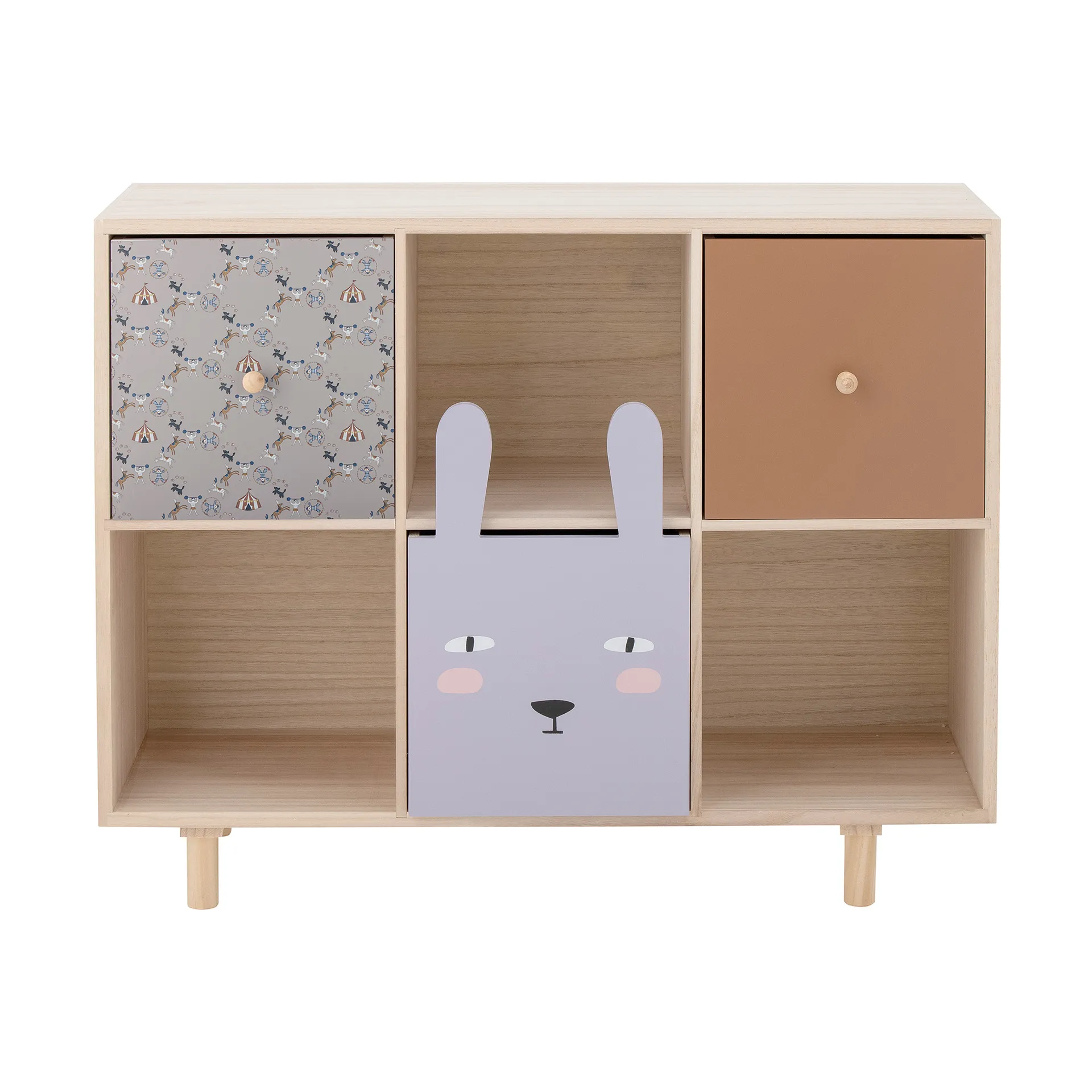 Estante Calle com gavetas, Nature Bloomingville