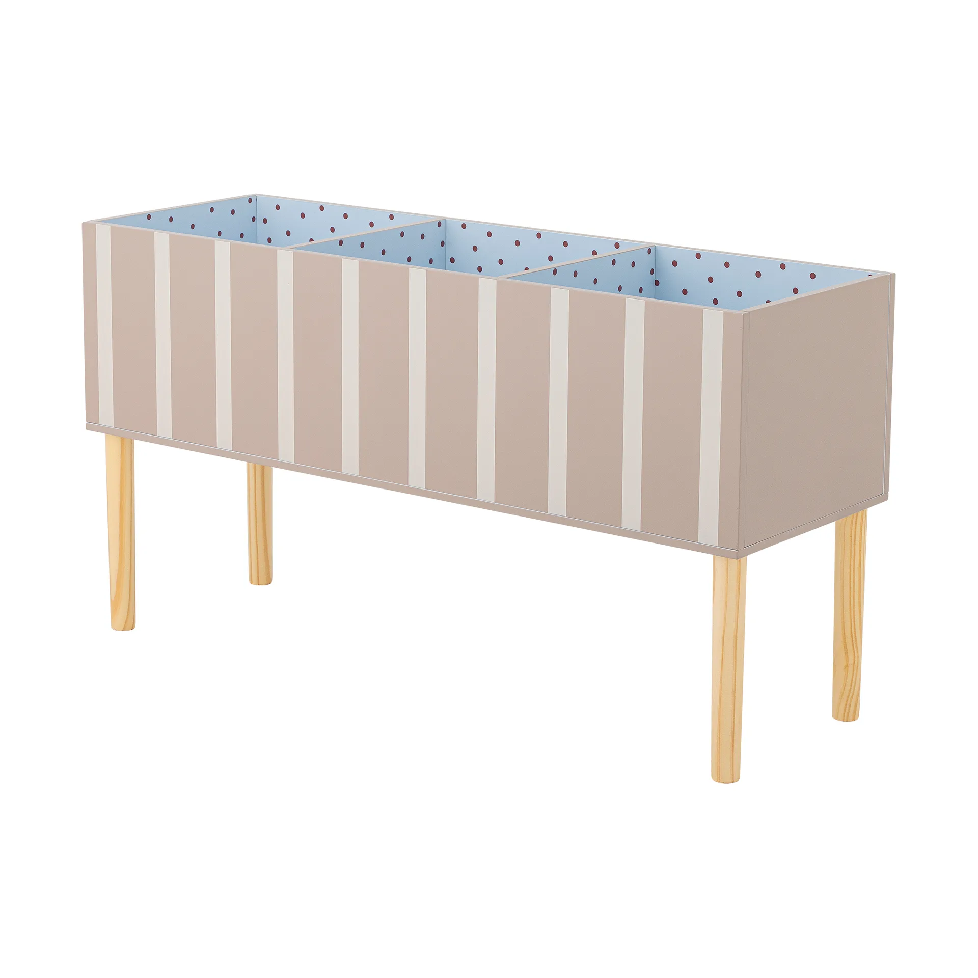 Estante para livros Salam 90x50 cm, Castanho Bloomingville