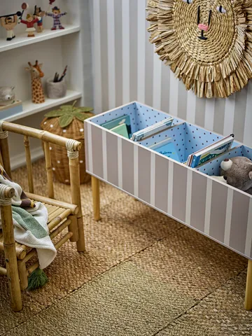 Estante para livros Salam 90x50 cm - Castanho - Bloomingville