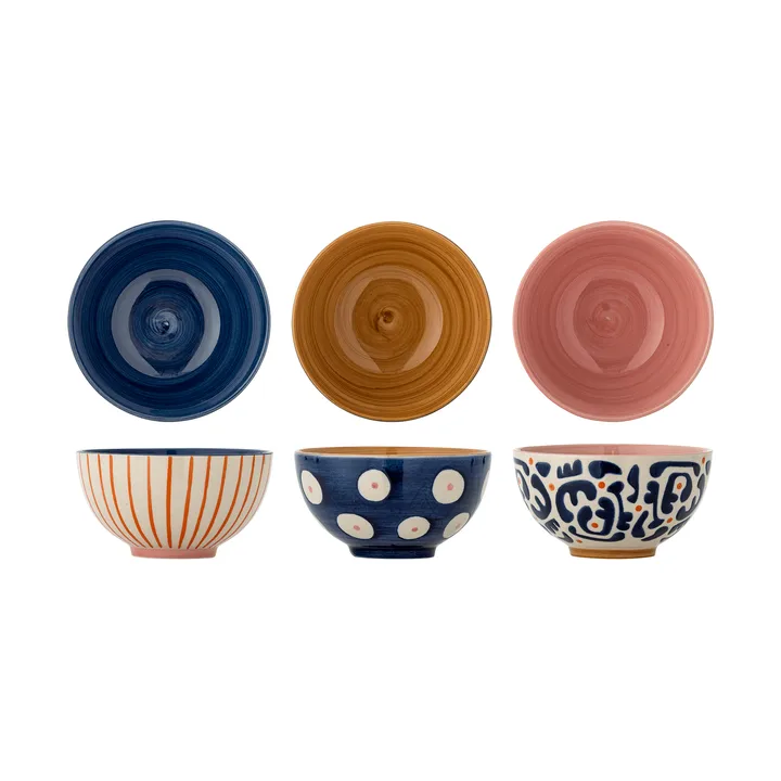 Eviaya taça - Multi, 3 peças - Bloomingville