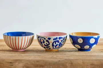 Eviaya taça - Multi, 3 peças - Bloomingville