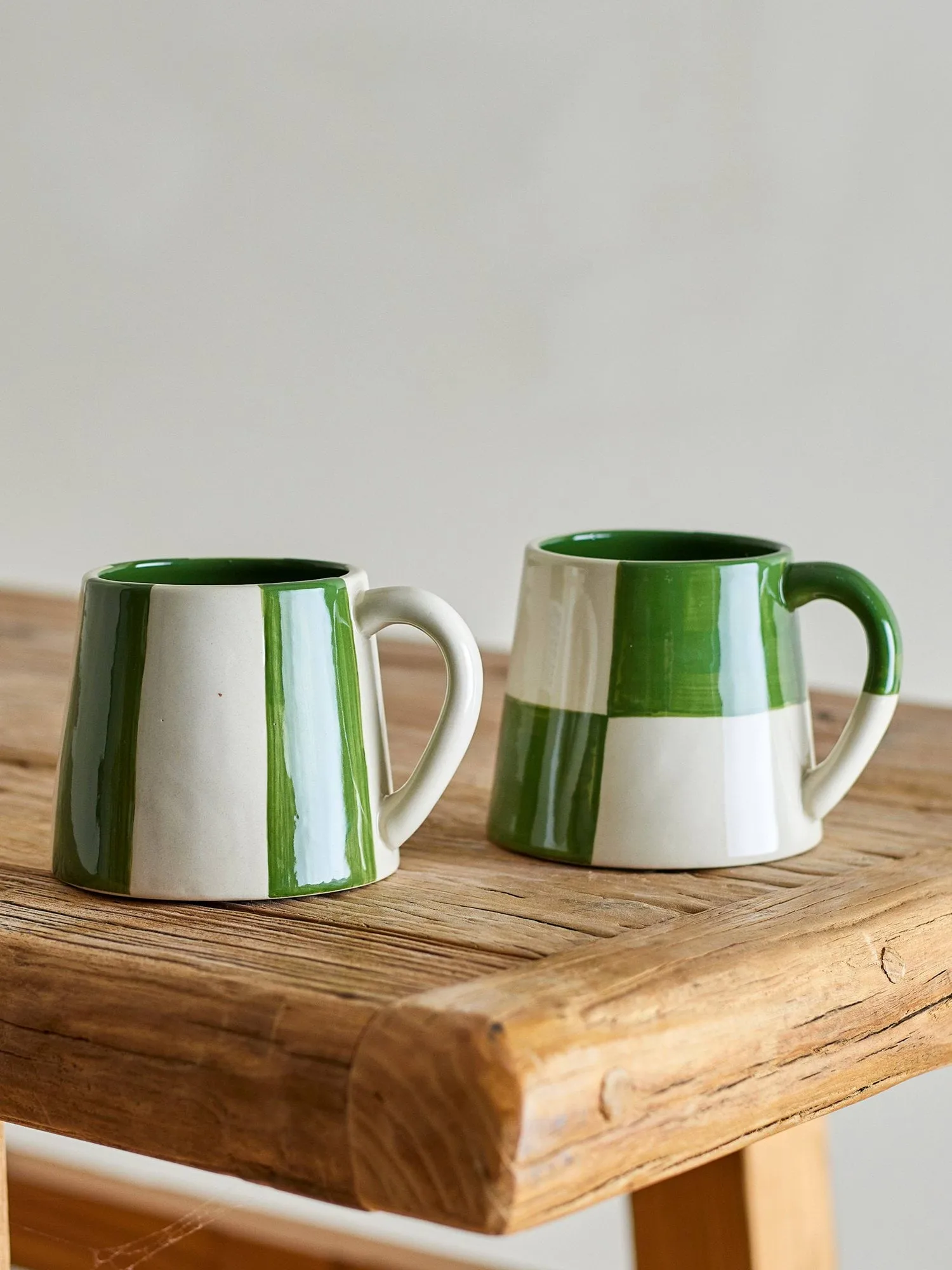 Floki caneca, Green, 4 peças Bloomingville
