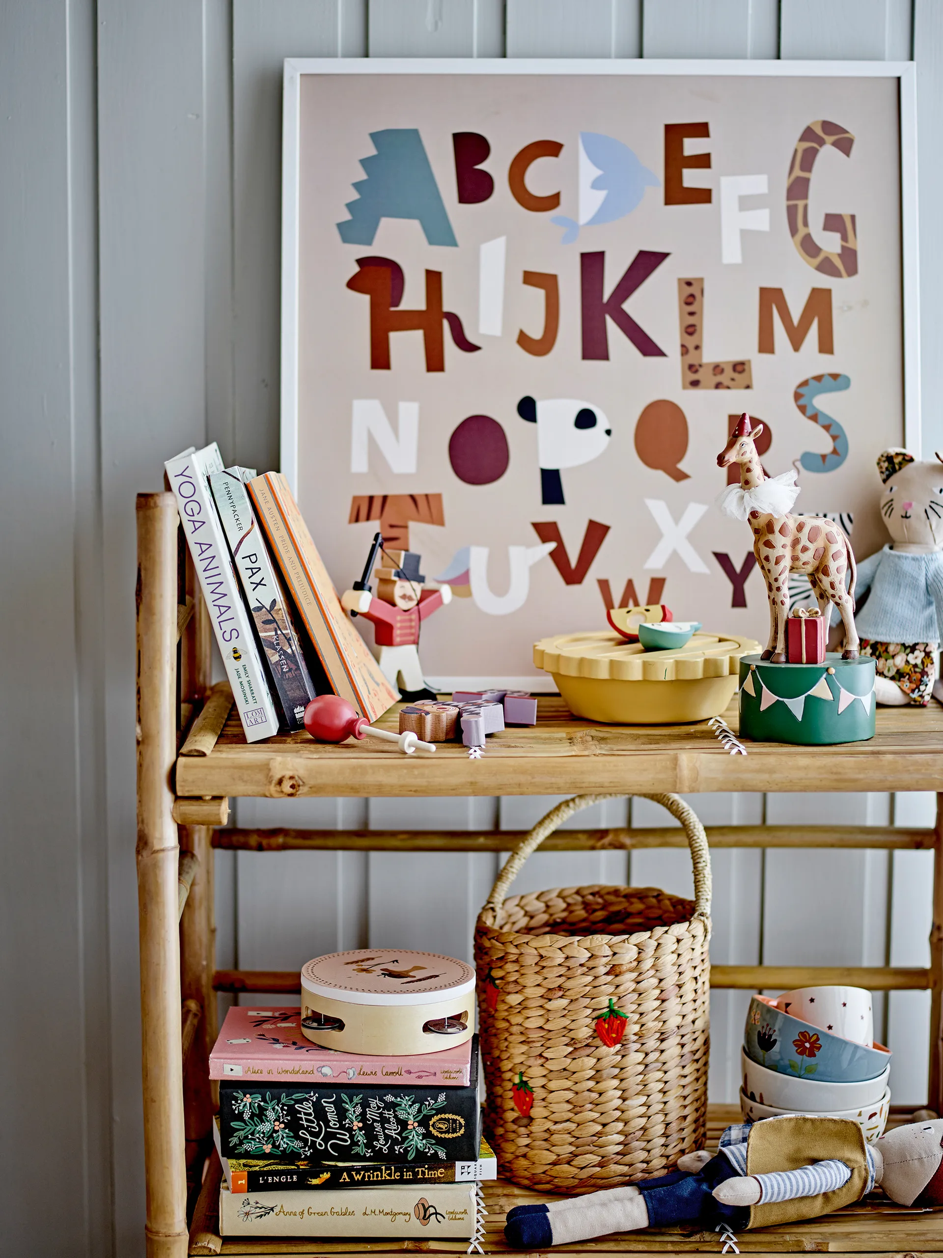 Flor castiçais 25 cm, Girafa Bloomingville