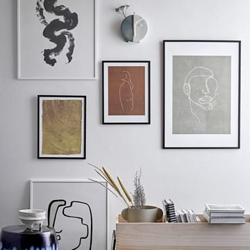 Foto com cara Bloomingville 52x72 cm - quadro preto - Bloomingville