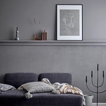 Foto com cara Bloomingville 52x72 cm - quadro preto - Bloomingville
