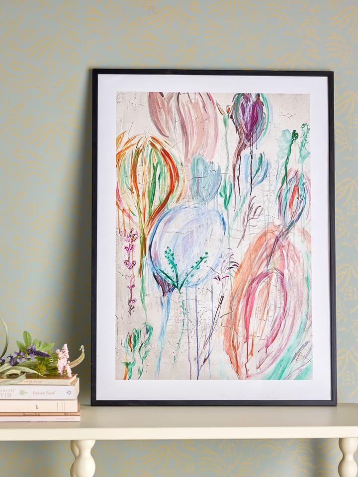 Francine quadro 52x72 cm, Moldura preta Bloomingville