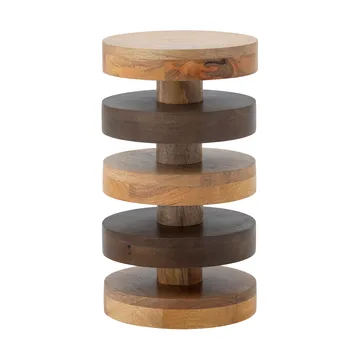 Franka mesa lateral Ø25x46 cm - Castanho - Bloomingville