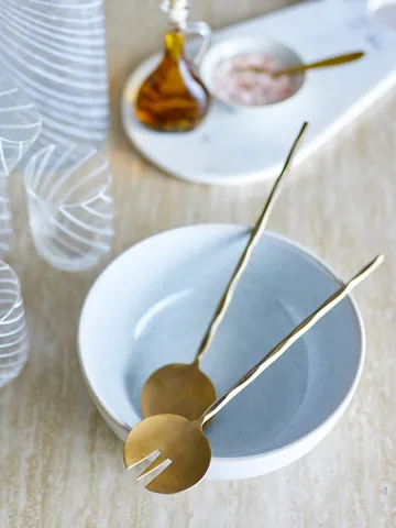 Gaith talheres para salada 2 peças - Latão - Bloomingville