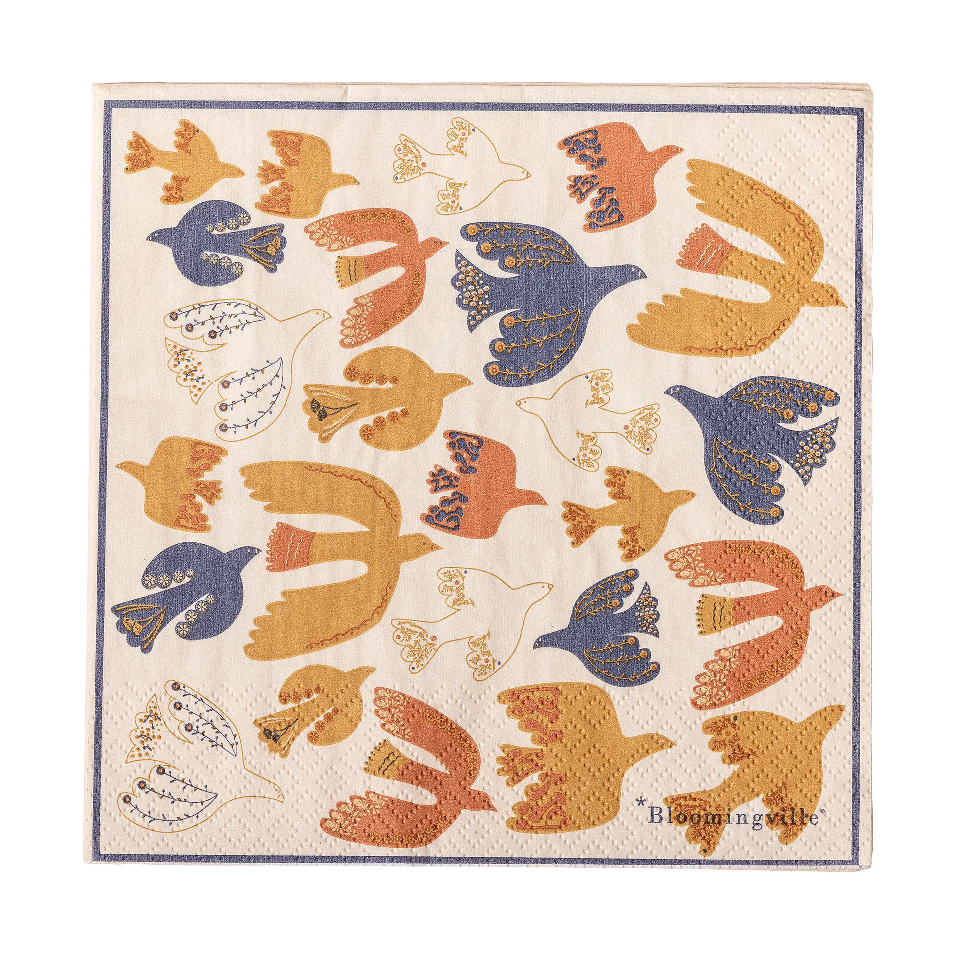 Guardanapo Anniversary 20 unidades, Amarelo Bloomingville