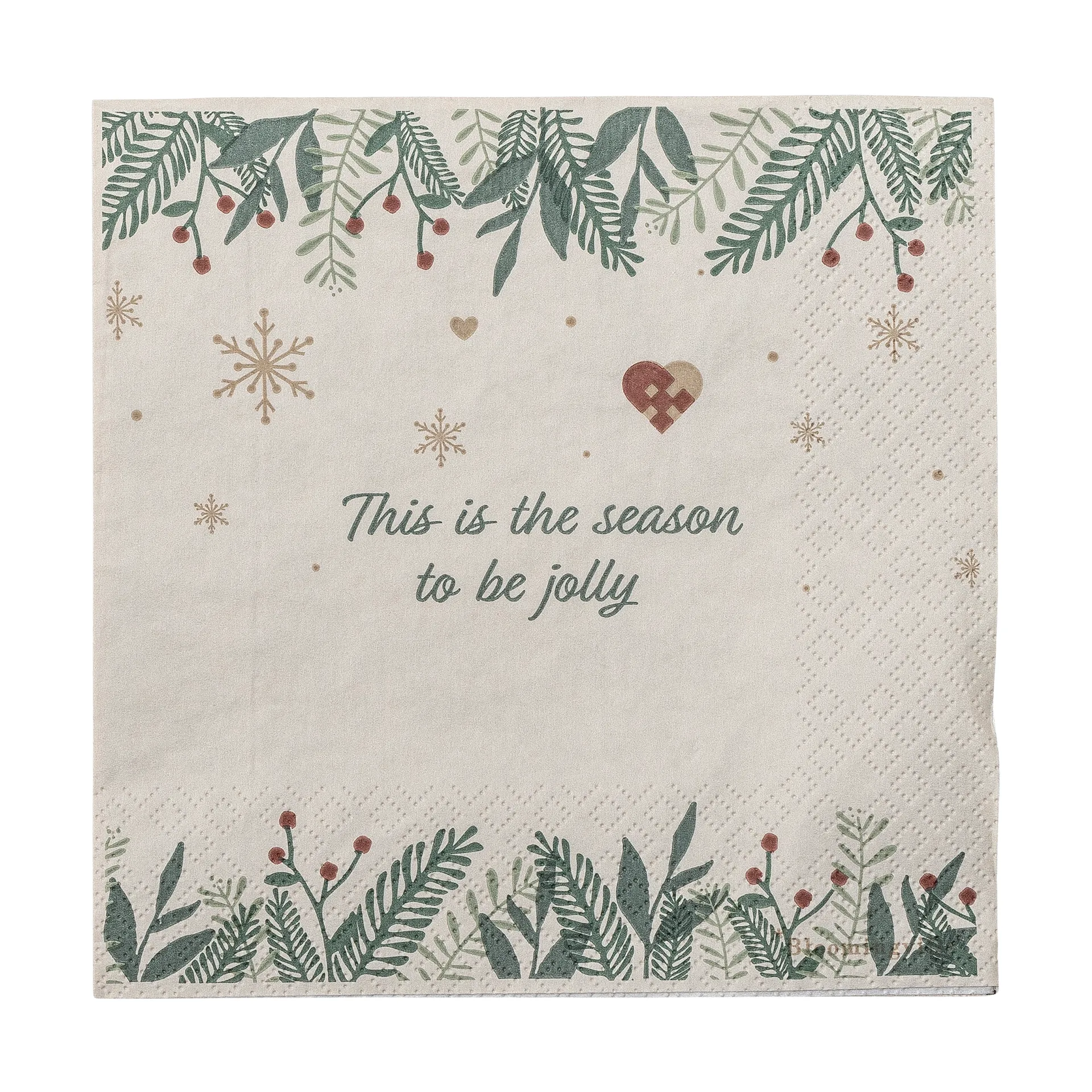 Guardanapo de papel Grazia 33x33 cm, 20 un., Multi Bloomingville