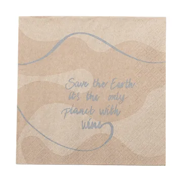 Guardanapo Earth 33x33 cm 20-unidades - Nature - Bloomingville