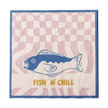 Guardanapo Remy 20 unidades - Azul - Bloomingville