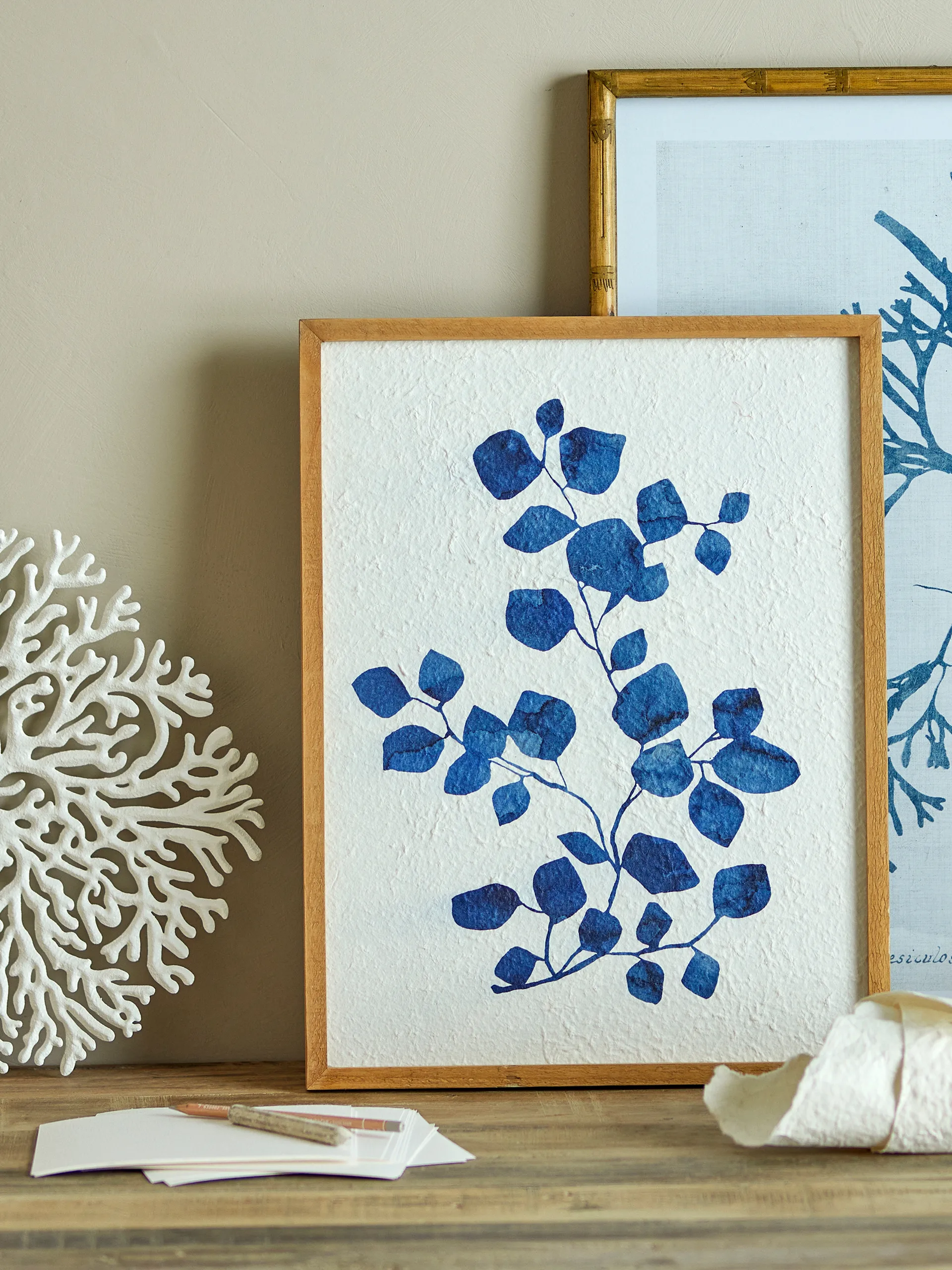 Gunnvor quadro 40,5x53,5 cm, Moldura em pinho Bloomingville