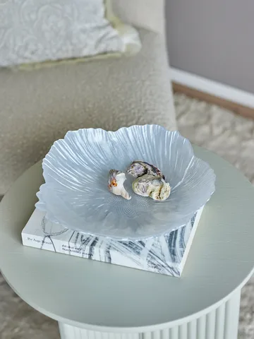 Iani taça vidro Ø26 cm - Branco - Bloomingville