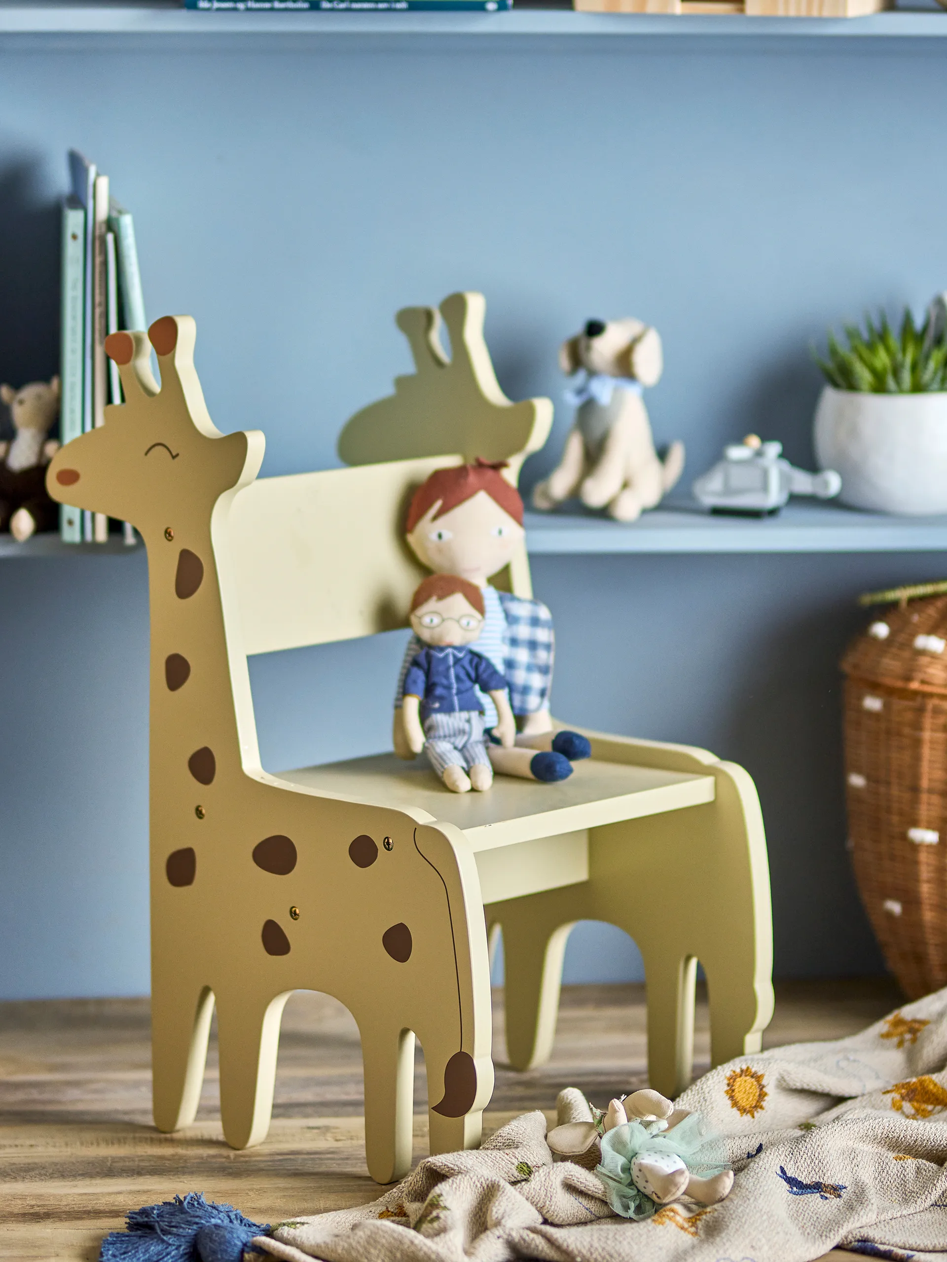 Ibber cadeira, Cinza Bloomingville