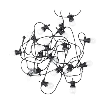 Iluminação em cabo Nero 10 m - Preto - Bloomingville