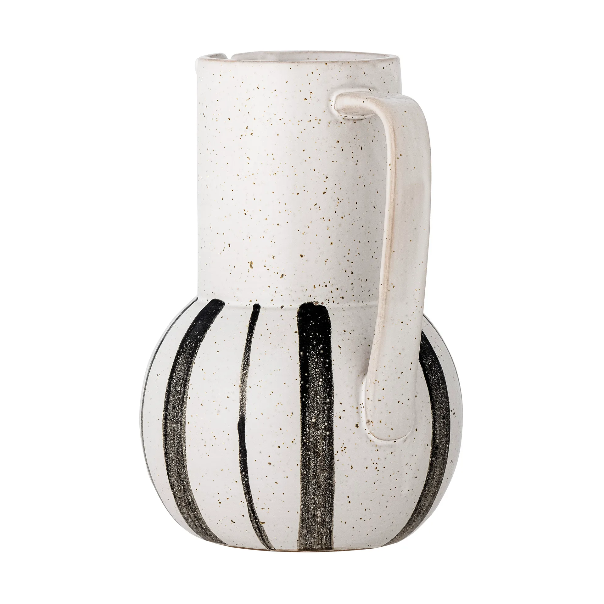 Jarro Marita 1,35 L, Preto-branco  Bloomingville