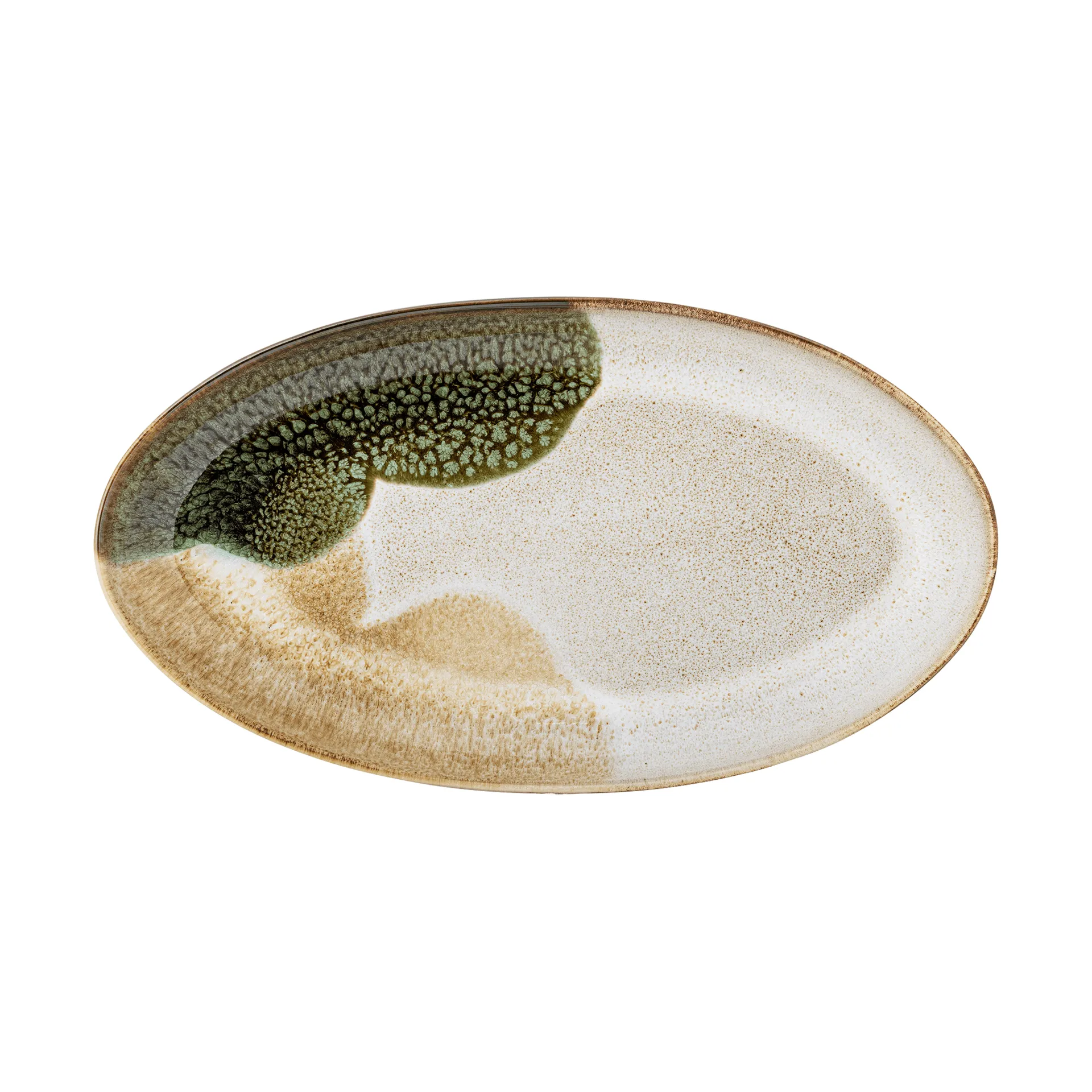 Jules prato de servir, Green, 33,5x18,5 cm Bloomingville