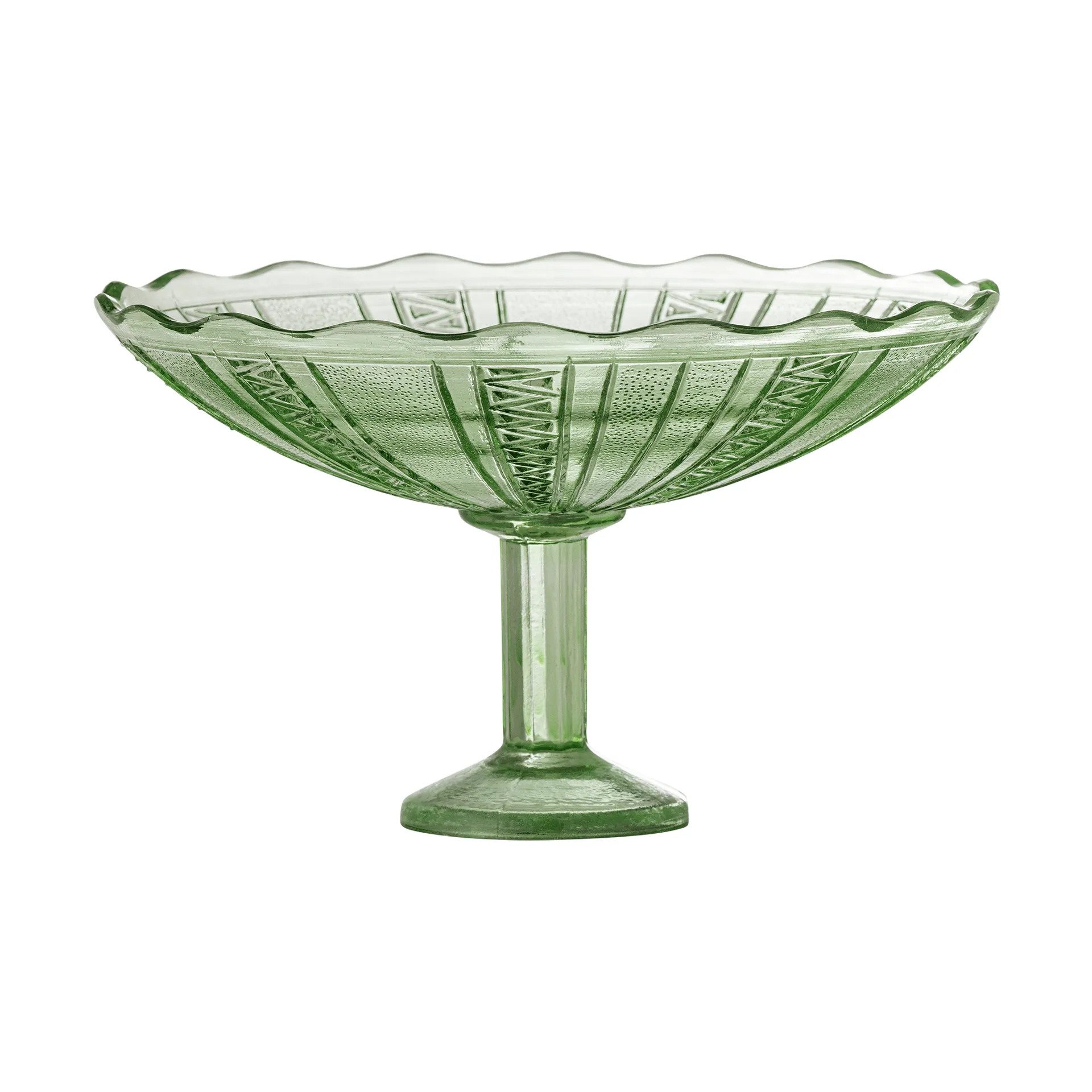 Kaddy pedestal taça, Verde, Ø23 cm Bloomingville