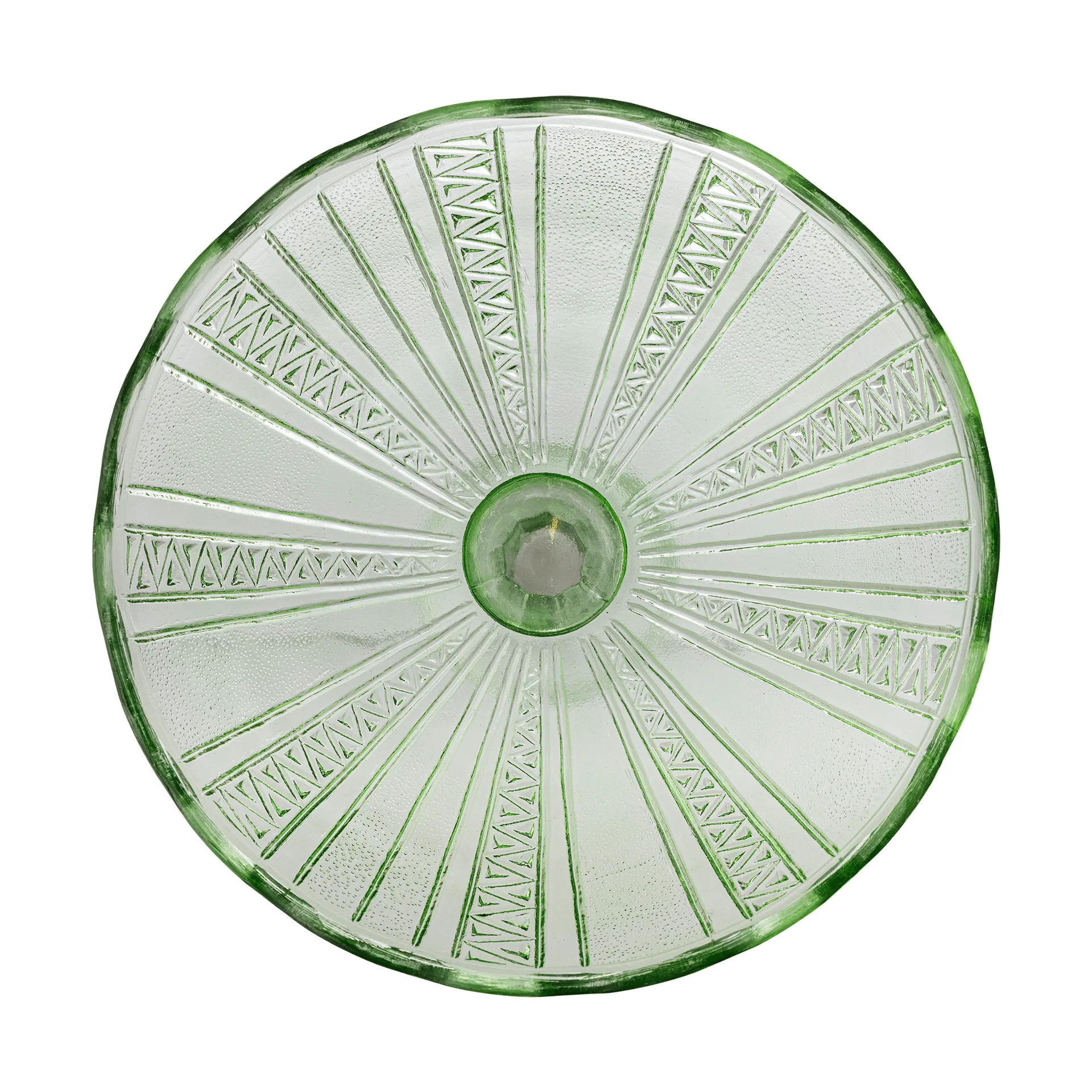 Kaddy pedestal taça, Verde, Ø23 cm Bloomingville