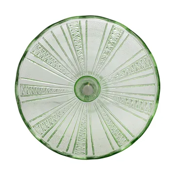 Kaddy pedestal taça - Verde, Ø23 cm - Bloomingville