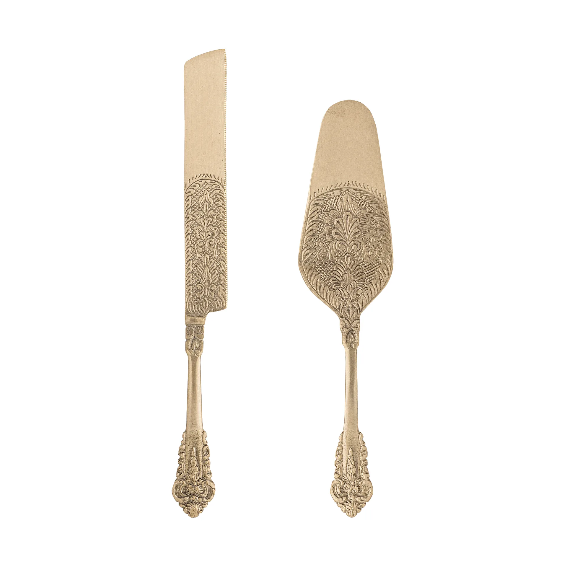 Kalima talheres para bolo 2 peças, Latão Bloomingville