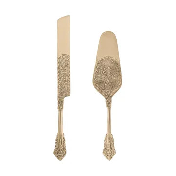 Kalima talheres para bolo 2 peças - Latão - Bloomingville