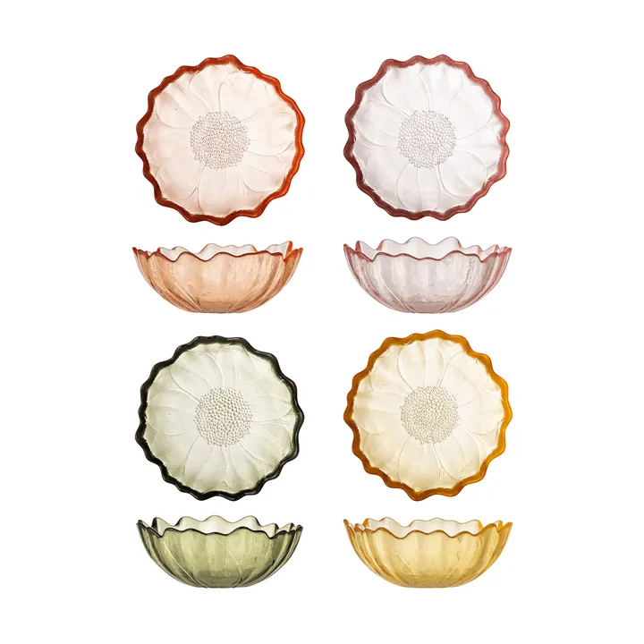 Kana taça - Multi, 4 peças - Bloomingville