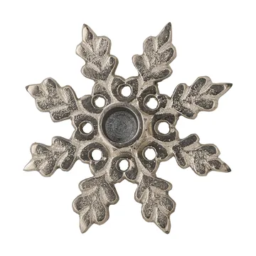 Kashi castiçal - Prateado, Ø13,5 cm - Bloomingville