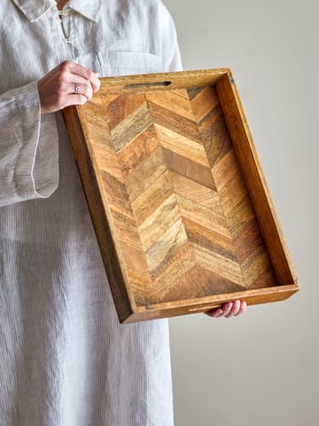 Katalyn tabuleiro de servir 30x40 cm - Natural - Bloomingville