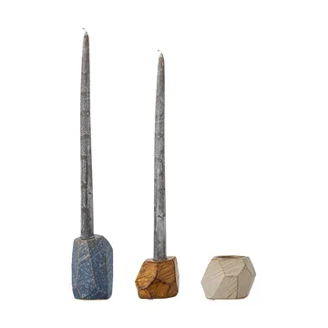 Kimber votivo & porta-velas 3 peças - Azul - Bloomingville