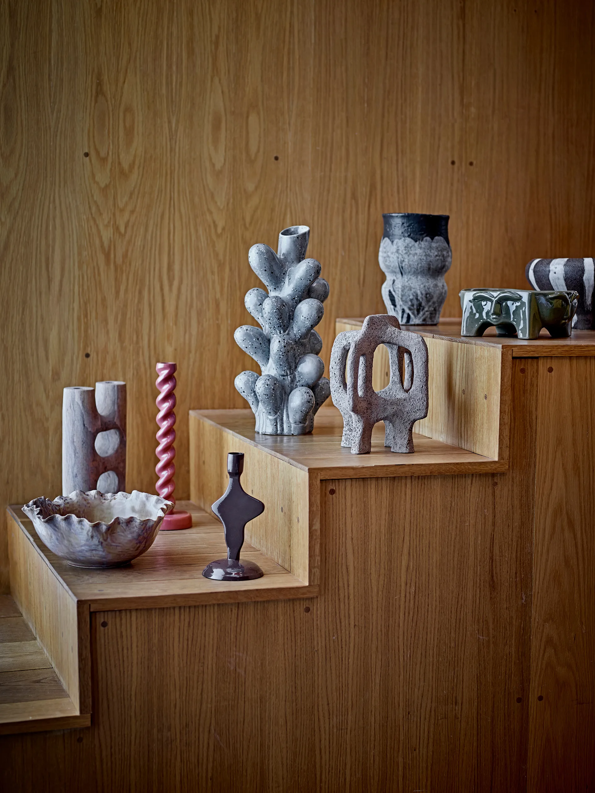 Ladris tigela Ø23 cm, Castanho Bloomingville