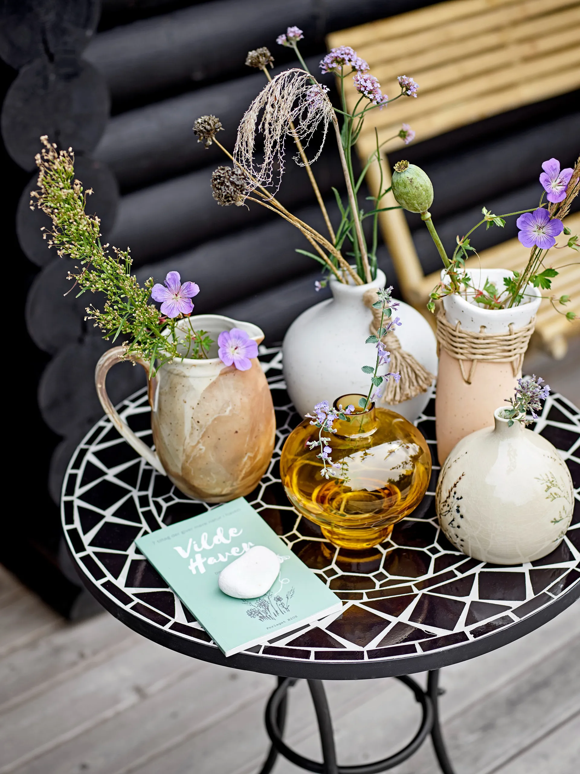 Lala mesa de centro, Preto Bloomingville