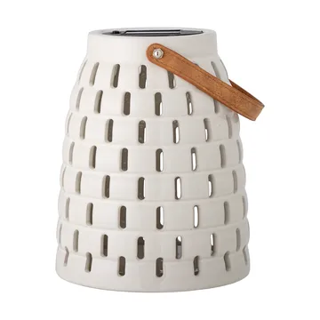 Lanterna lâmpada solar Trellis 20,5 cm - Natural - Bloomingville