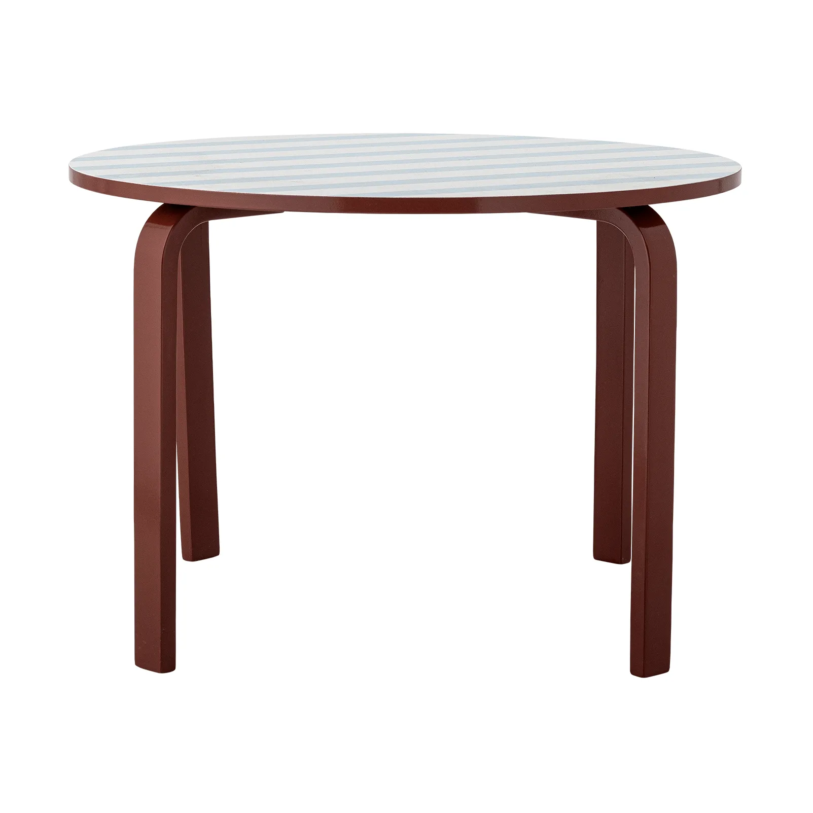 Liova mesa, Azul-branco, Ø65 cm Bloomingville