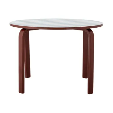 Liova mesa - Azul-branco, Ø65 cm - Bloomingville