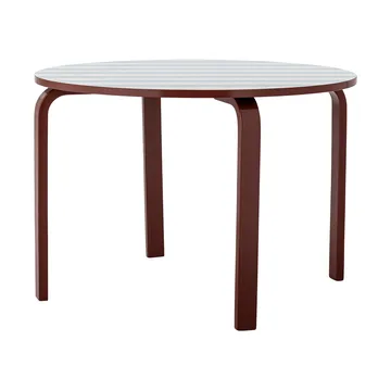 Liova mesa - Azul-branco, Ø65 cm - Bloomingville