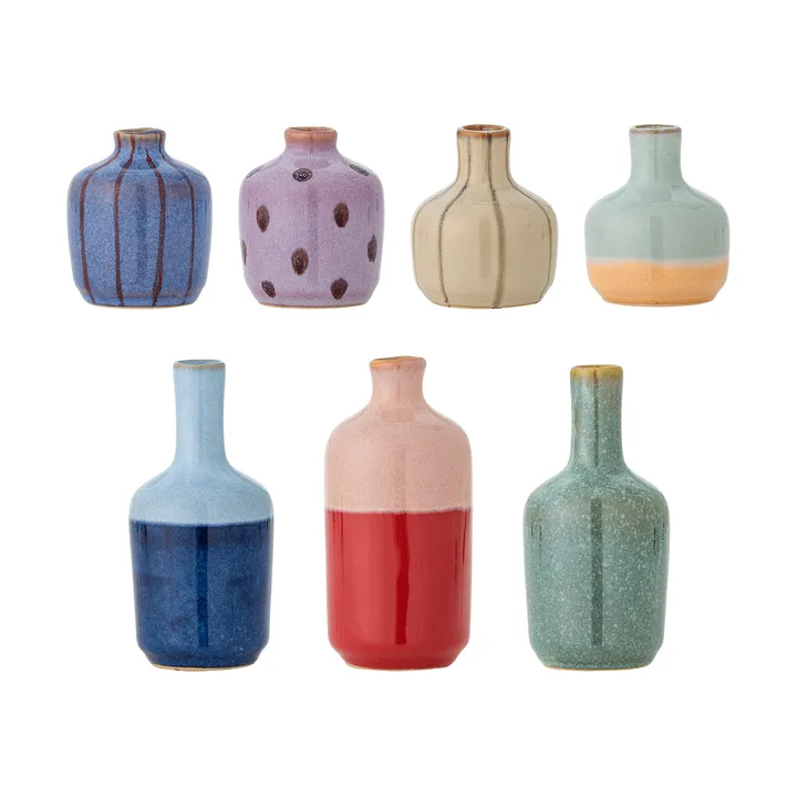 Maien vaso - Multi Stoneware, 7 peças - Bloomingville