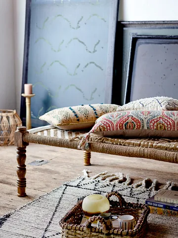 Maiga porta-vela Ø30x41 cm - Rotim - Bloomingville