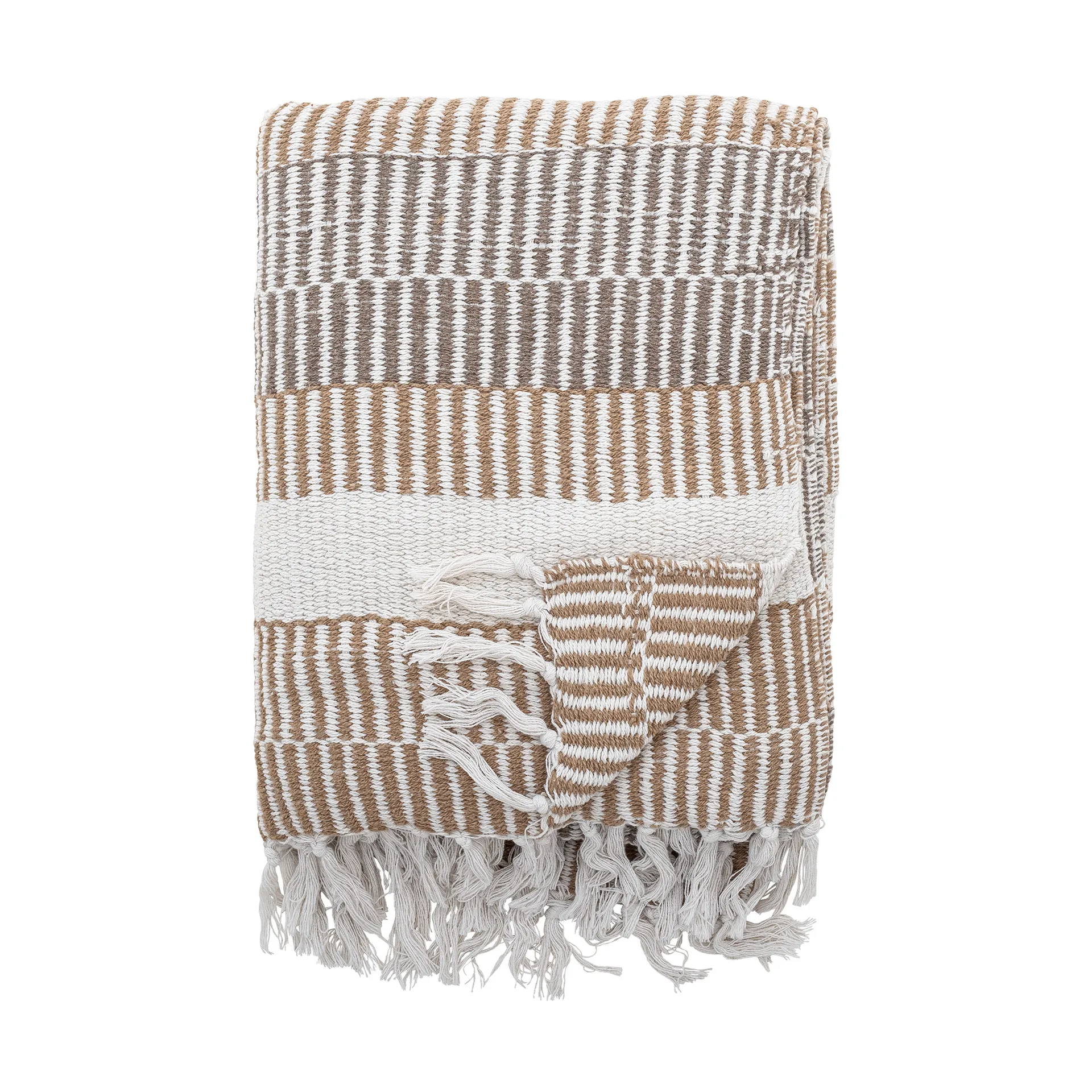 Manta Isnel 130x160 cm, Natural Bloomingville