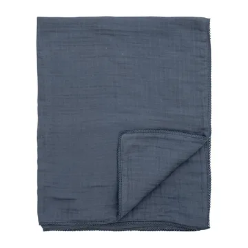 Manta Muslin Bloomingville 80x100 cm - Azul - Bloomingville