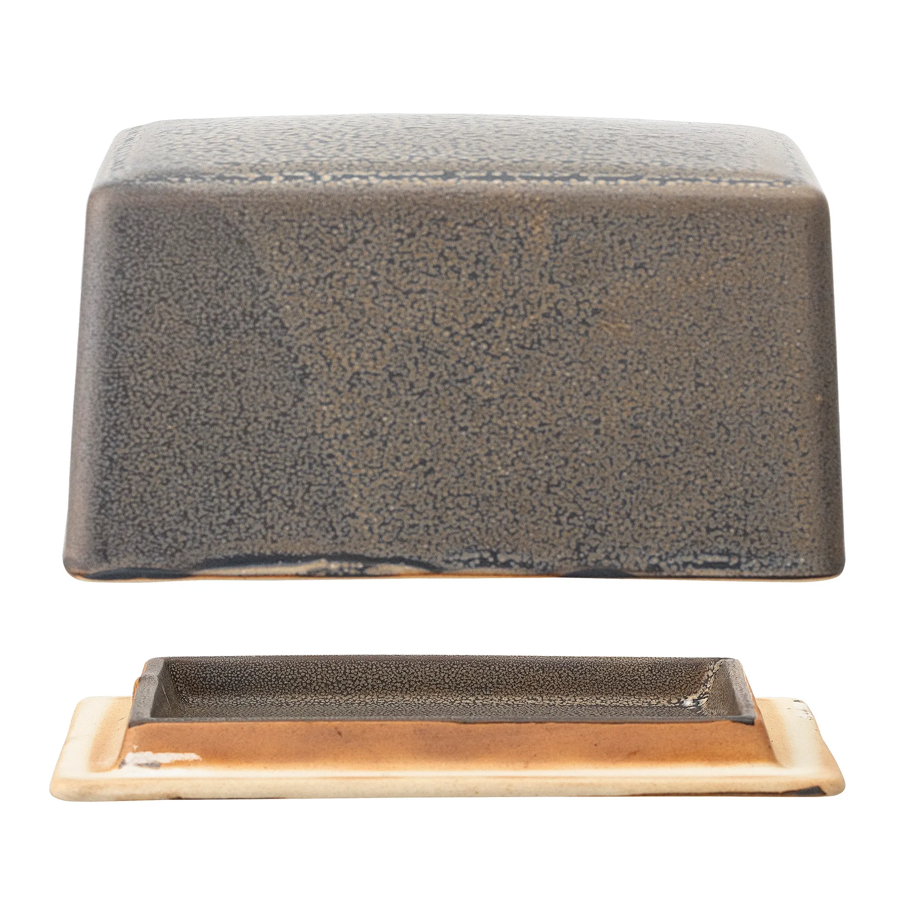 Manteigueira Kendra pedra, Cinza Bloomingville