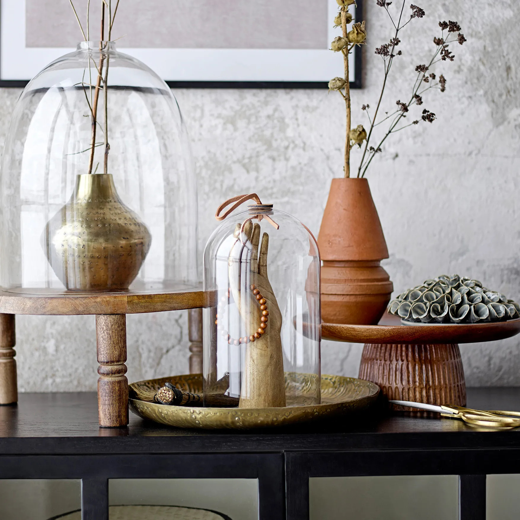 Mão decorativa Takuto 23 cm, natural Bloomingville